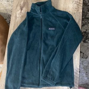 Green Columbia fleece